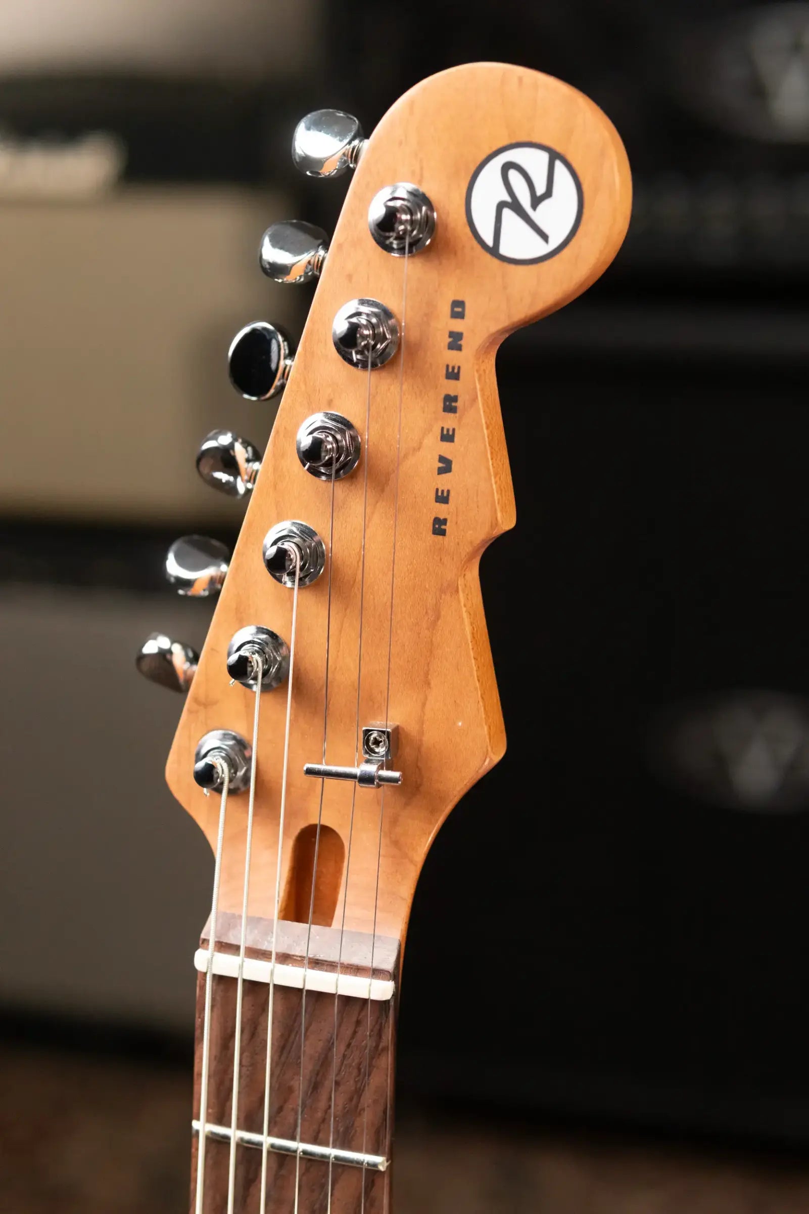 Reverend Double Agent W Electric Guitar - Metallic Silver Freeze