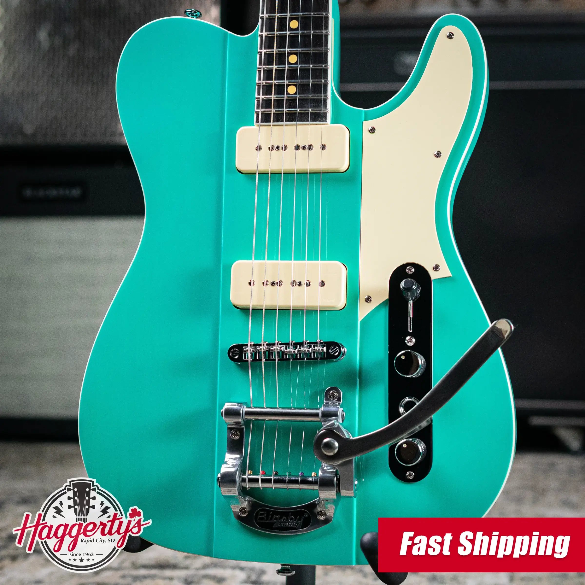 Reverend Greg Koch Gristle 90 Electric Guitar - Tosa Turquoise