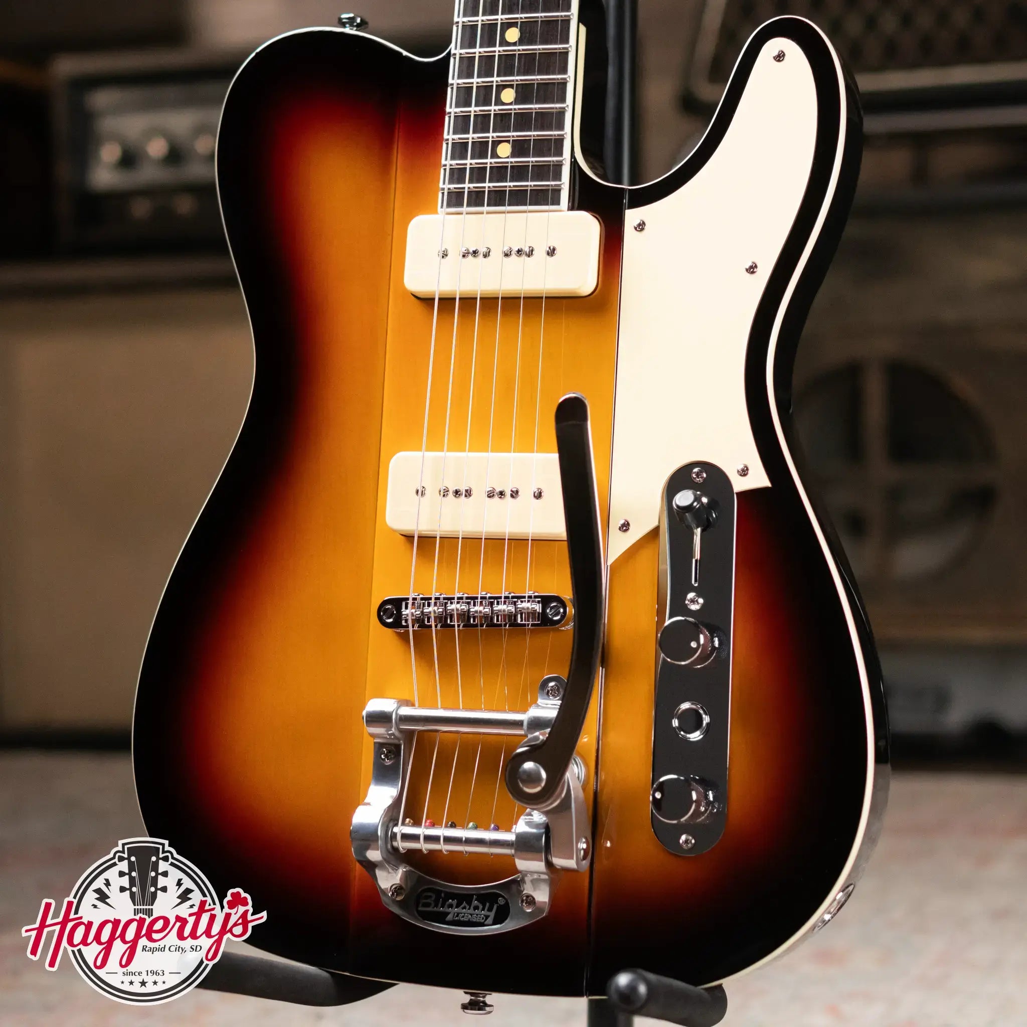 Reverend Greg Koch Signature Gristle 90 Electric Guitar - 3-Tone Burst