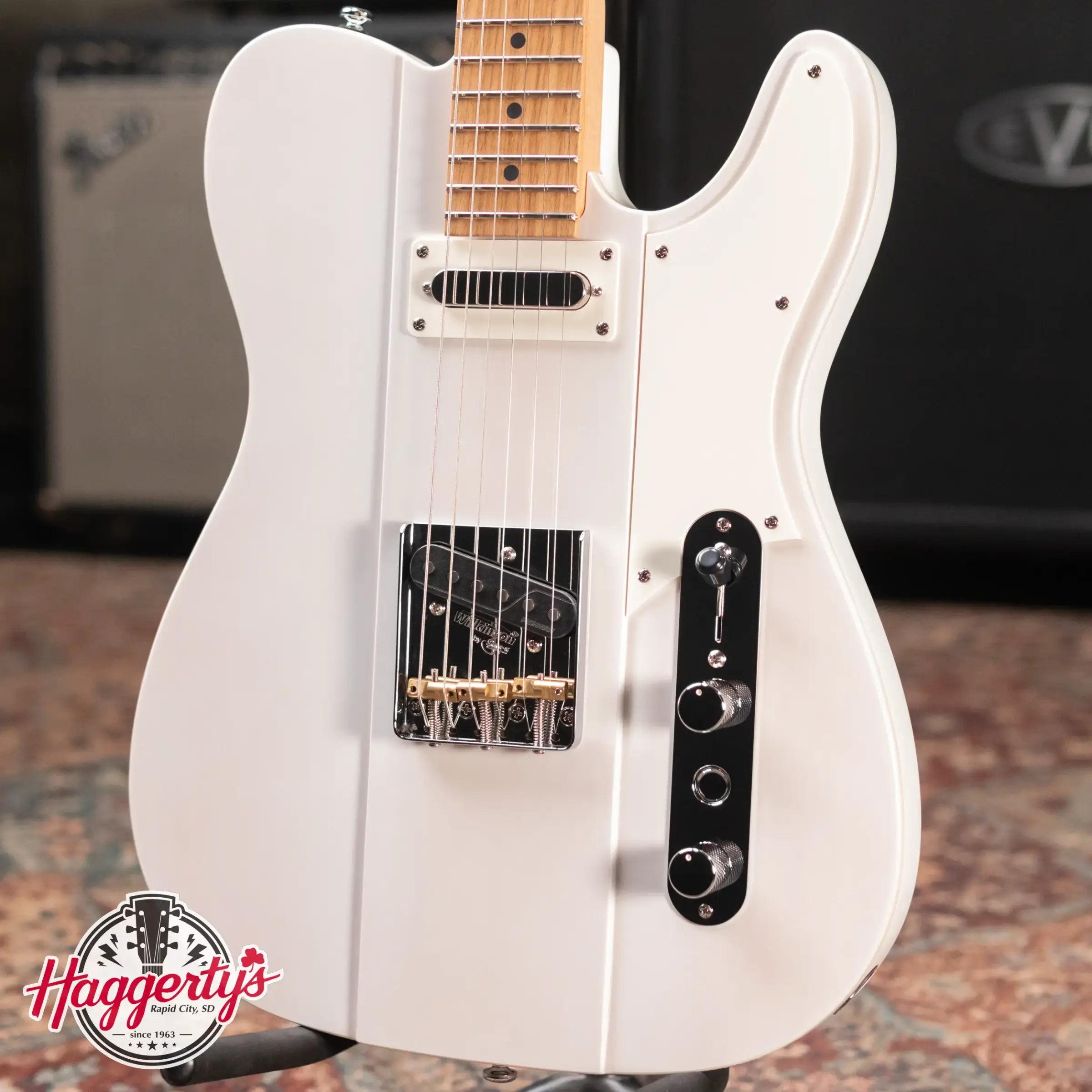 Reverend Gristlemaster Electric Guitar - Trans White