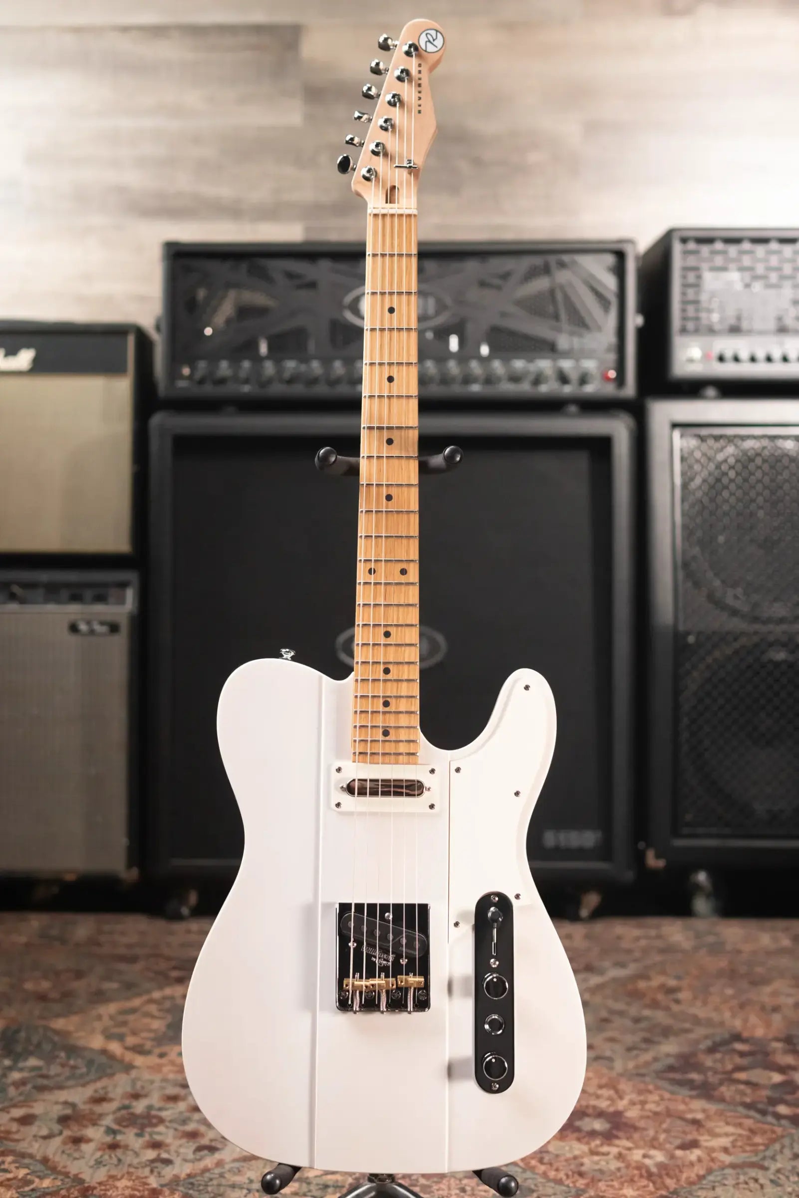 Reverend Gristlemaster Electric Guitar - Trans White