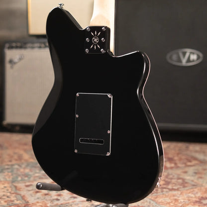 Reverend Jetstream 390 Left-Handed Electric Guitar - Midnight Black