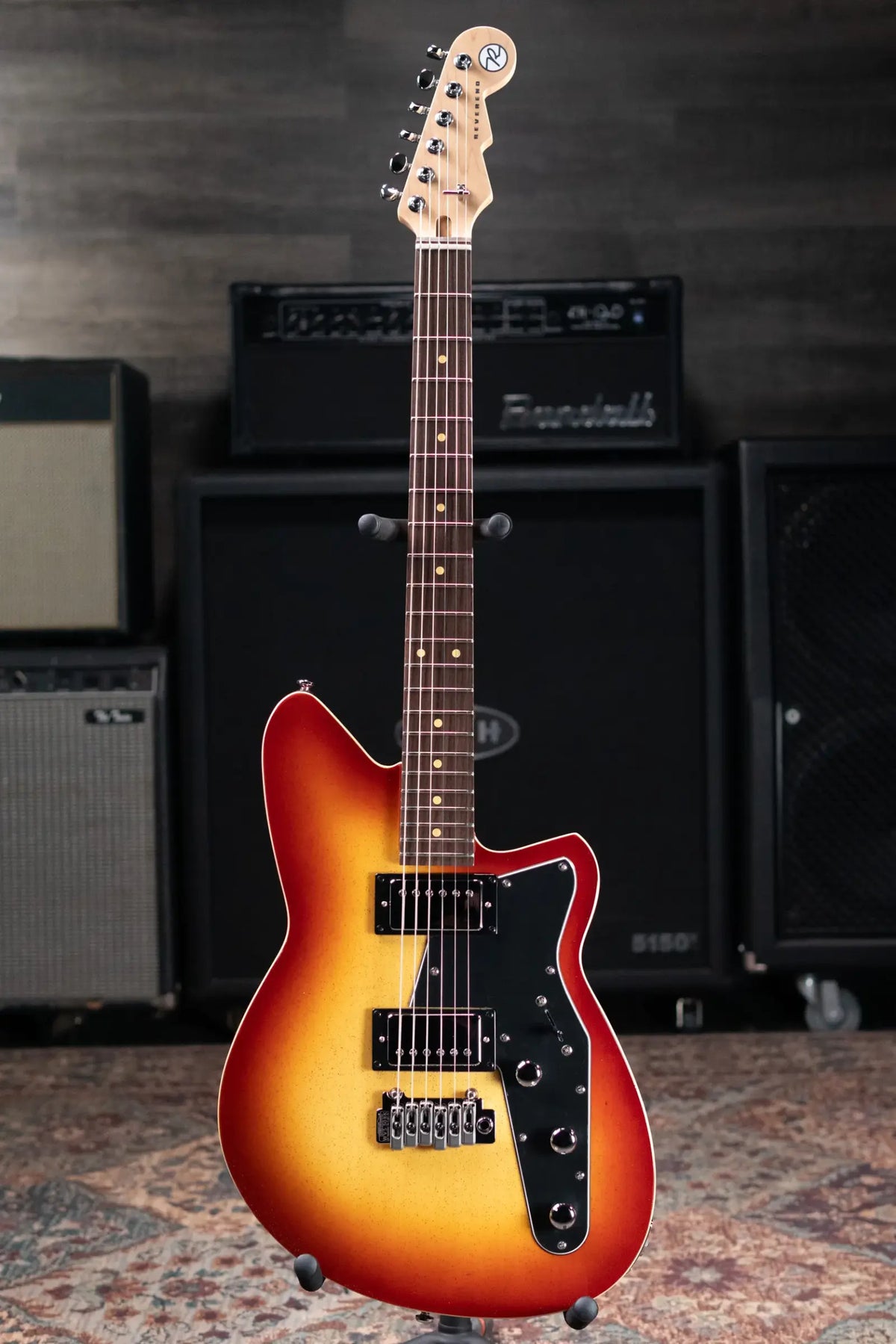 Reverend Jetstream HB Electric Guitar - Fireburst Sparkle