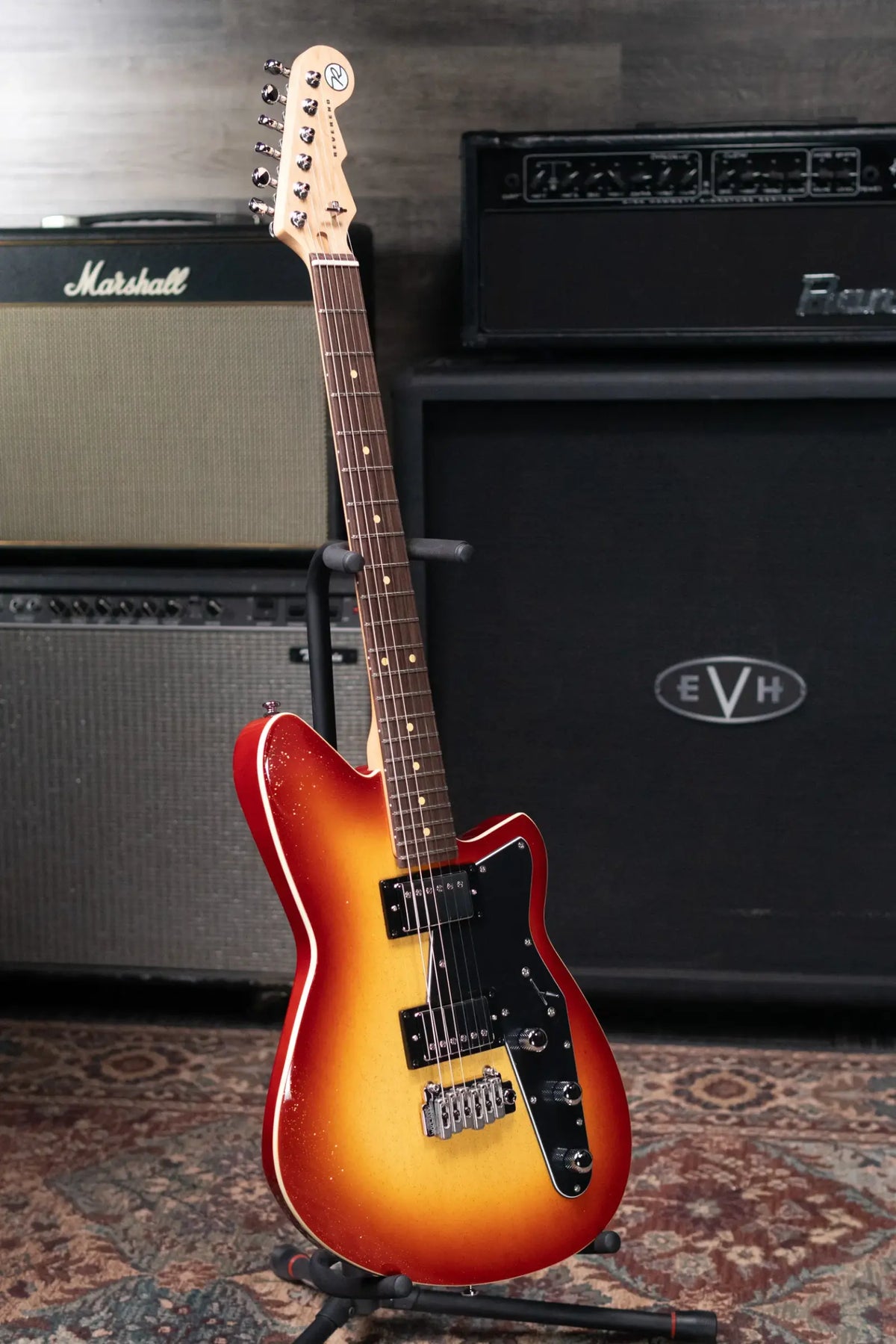 Reverend Jetstream HB Electric Guitar - Fireburst Sparkle