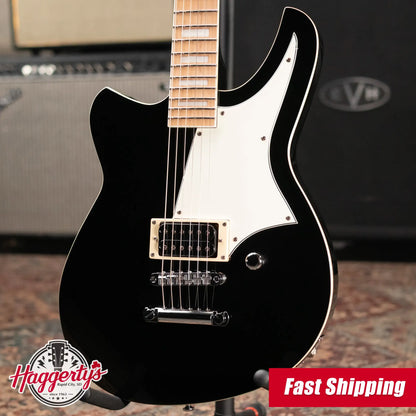 Reverend Matt West Signature Wiz-1 Electric Guitar - Midnight Black