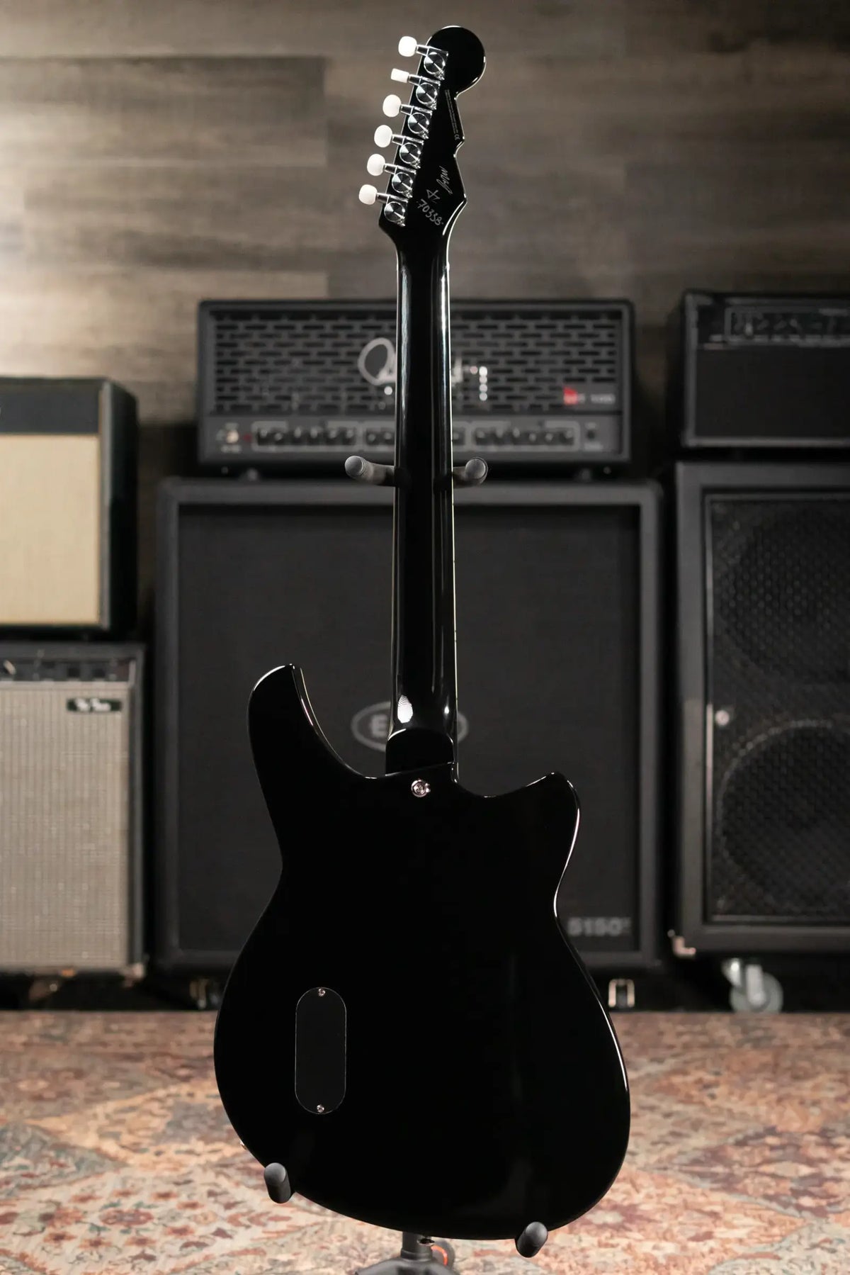 Reverend Matt West Signature Wiz-1 Electric Guitar - Midnight Black