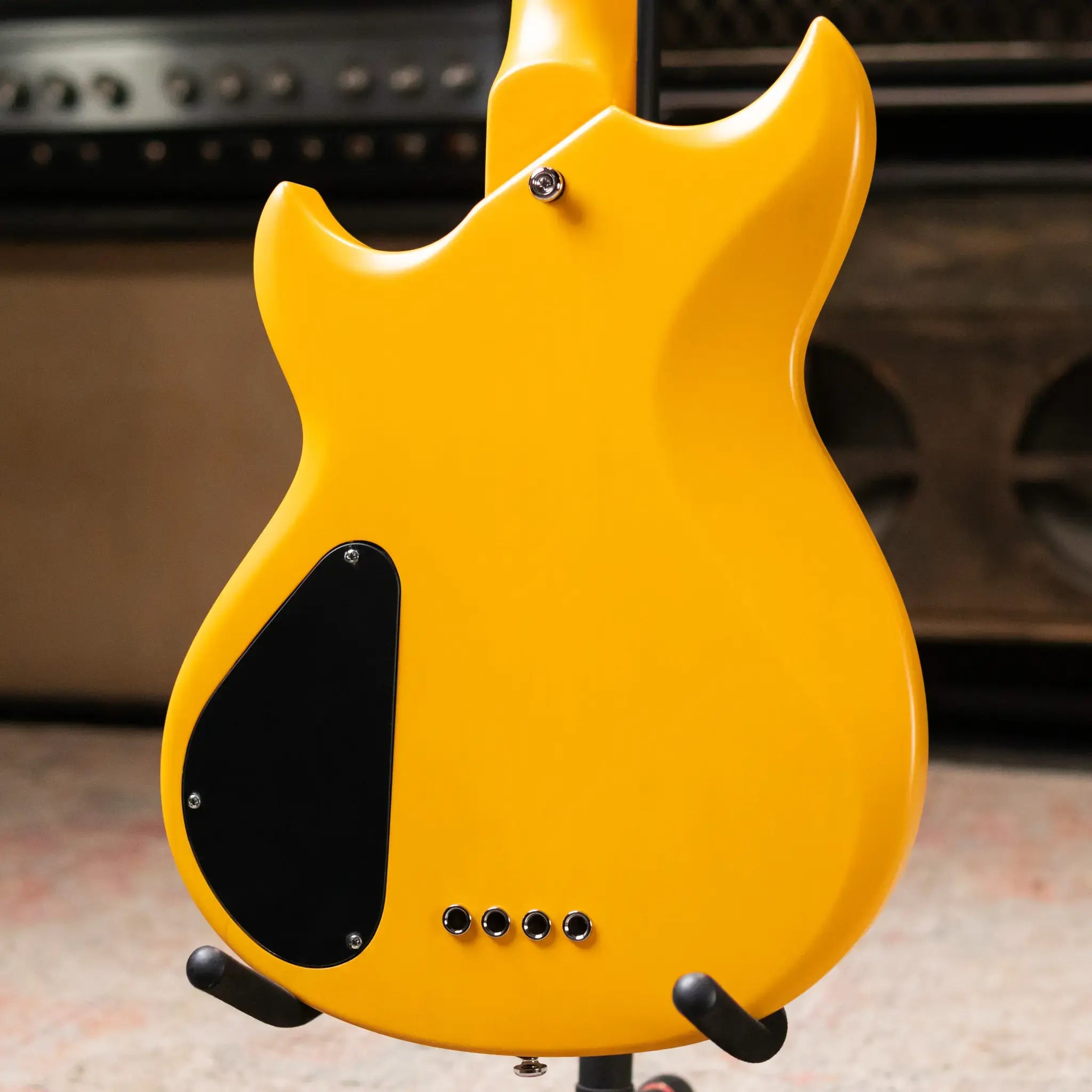 Reverend Mike Watt Wattplower MKII Bass Guitar - Watt Yellow