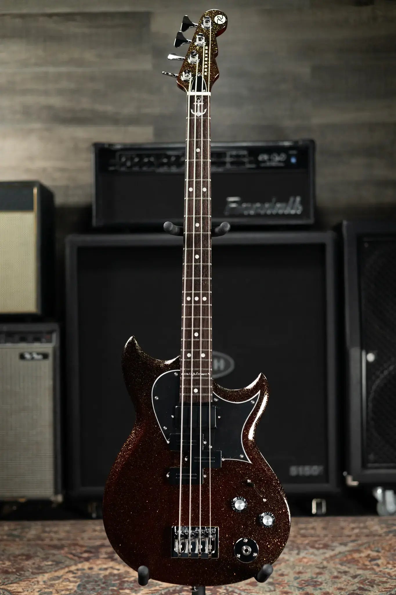 Reverend Mike Watt Wattplower MKII Bass Root Beer Sparkle - Used