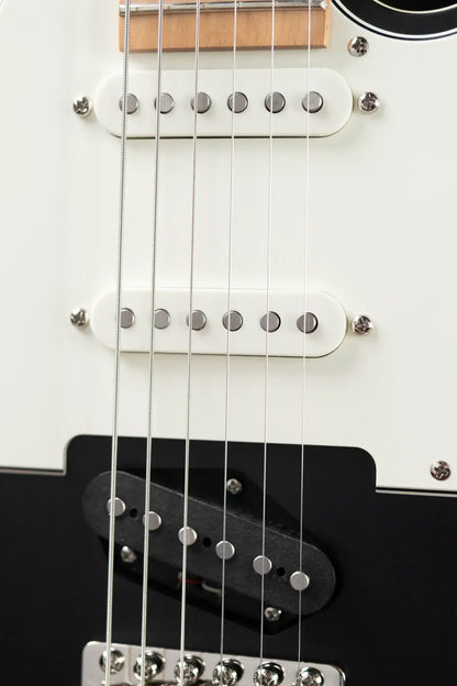 Reverend Pete Anderson Eastsider Baritone Electric Guitar - Satin Black - Floor Model