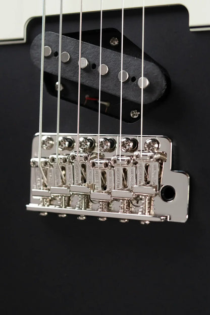 Reverend Pete Anderson Eastsider Baritone Electric Guitar - Satin Black - Floor Model
