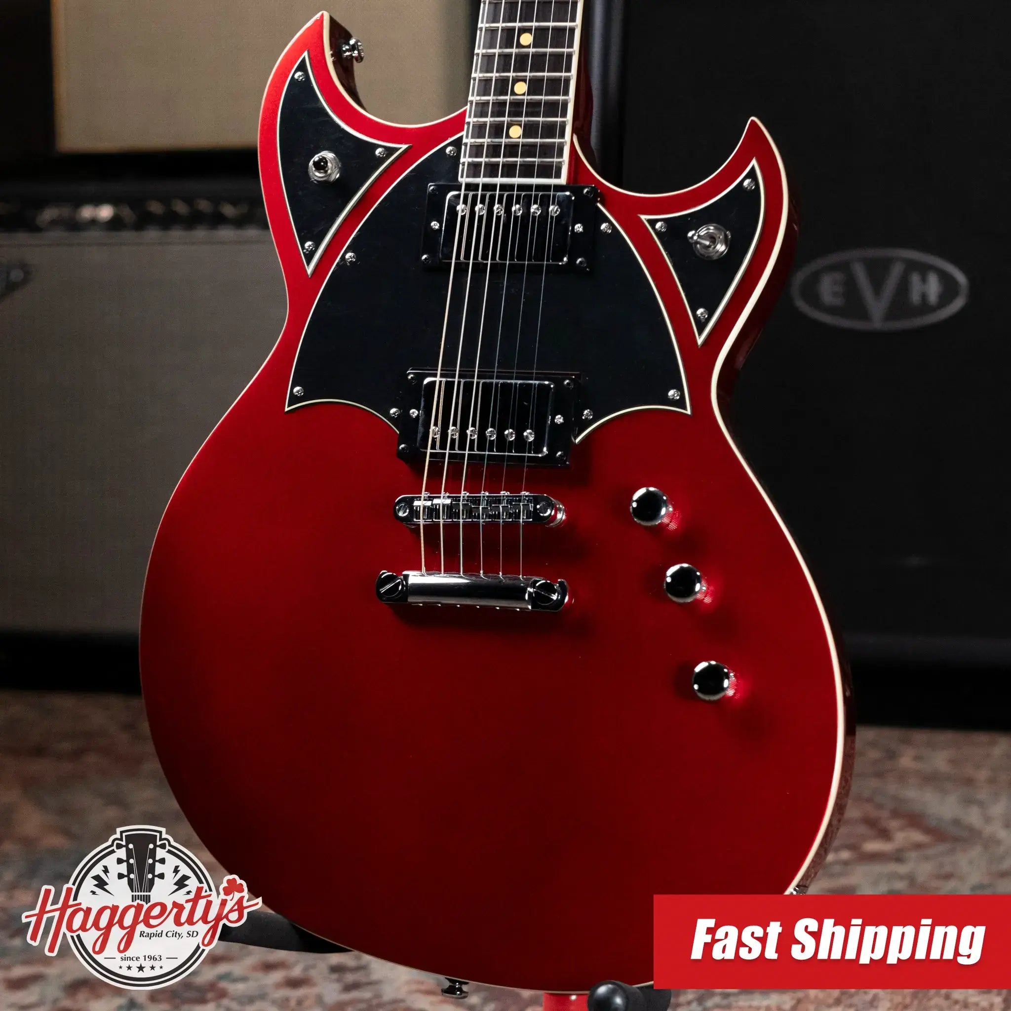 Reverend Reeves Gabrels Spacehawk Electric - Metallic Red
