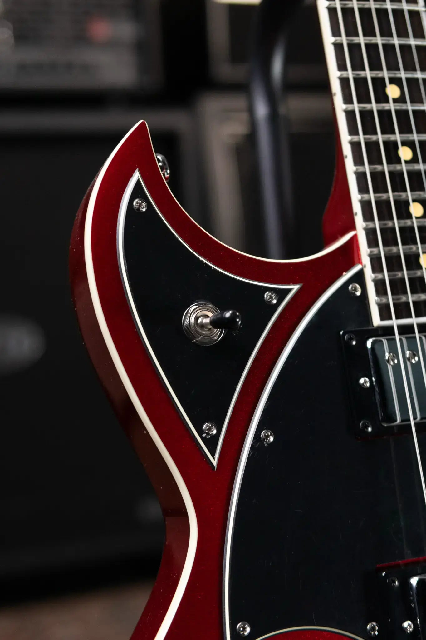 Reverend Reeves Gabrels Spacehawk Electric - Metallic Red