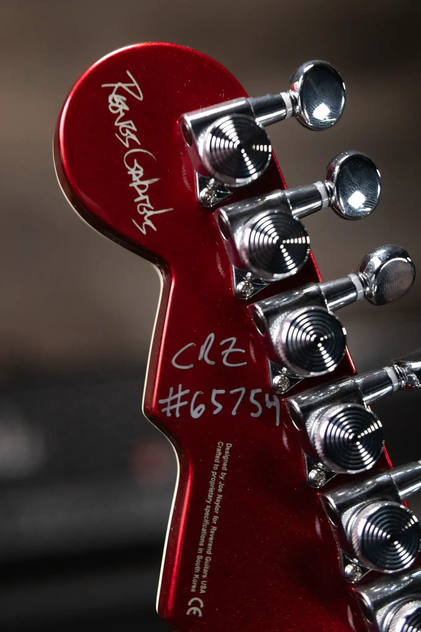 Reverend Reeves Gabrels Spacehawk Electric - Metallic Red