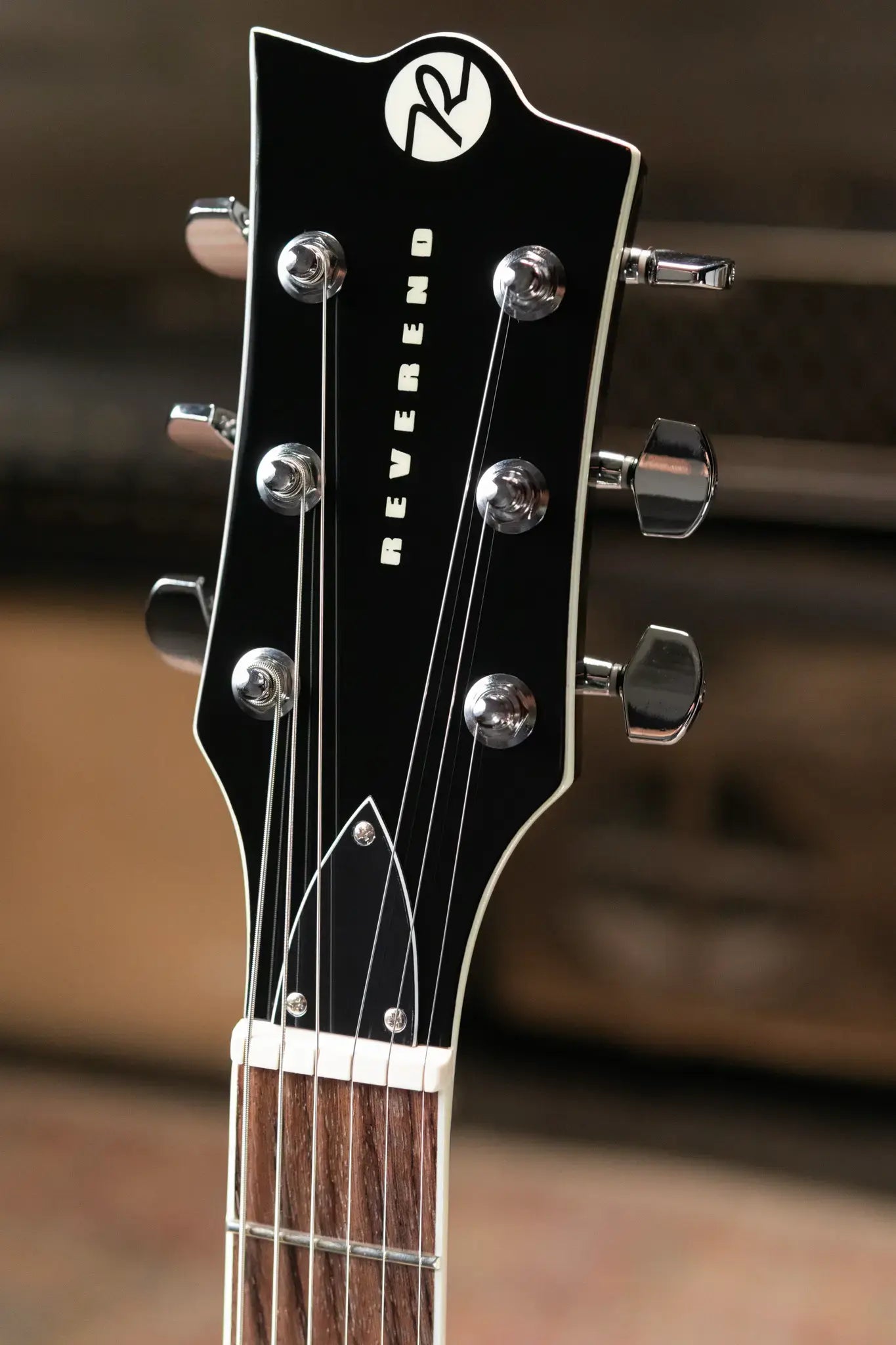Reverend Roundhouse Jr Electric Guitar - Midnight Black