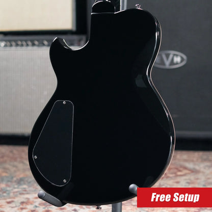 Reverend Roundhouse Jr Electric Guitar - Midnight Black