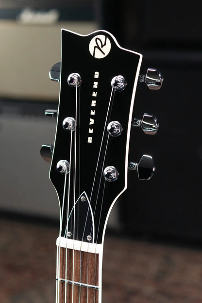 Reverend Roundhouse Jr Electric Guitar - Midnight Black