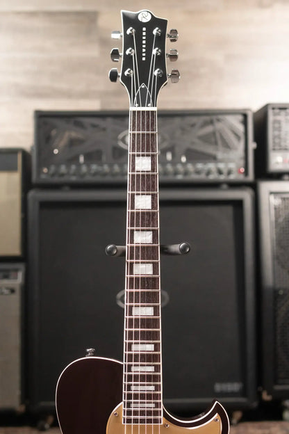 Reverend Roundhouse Jr Electric Guitar - Oxblood