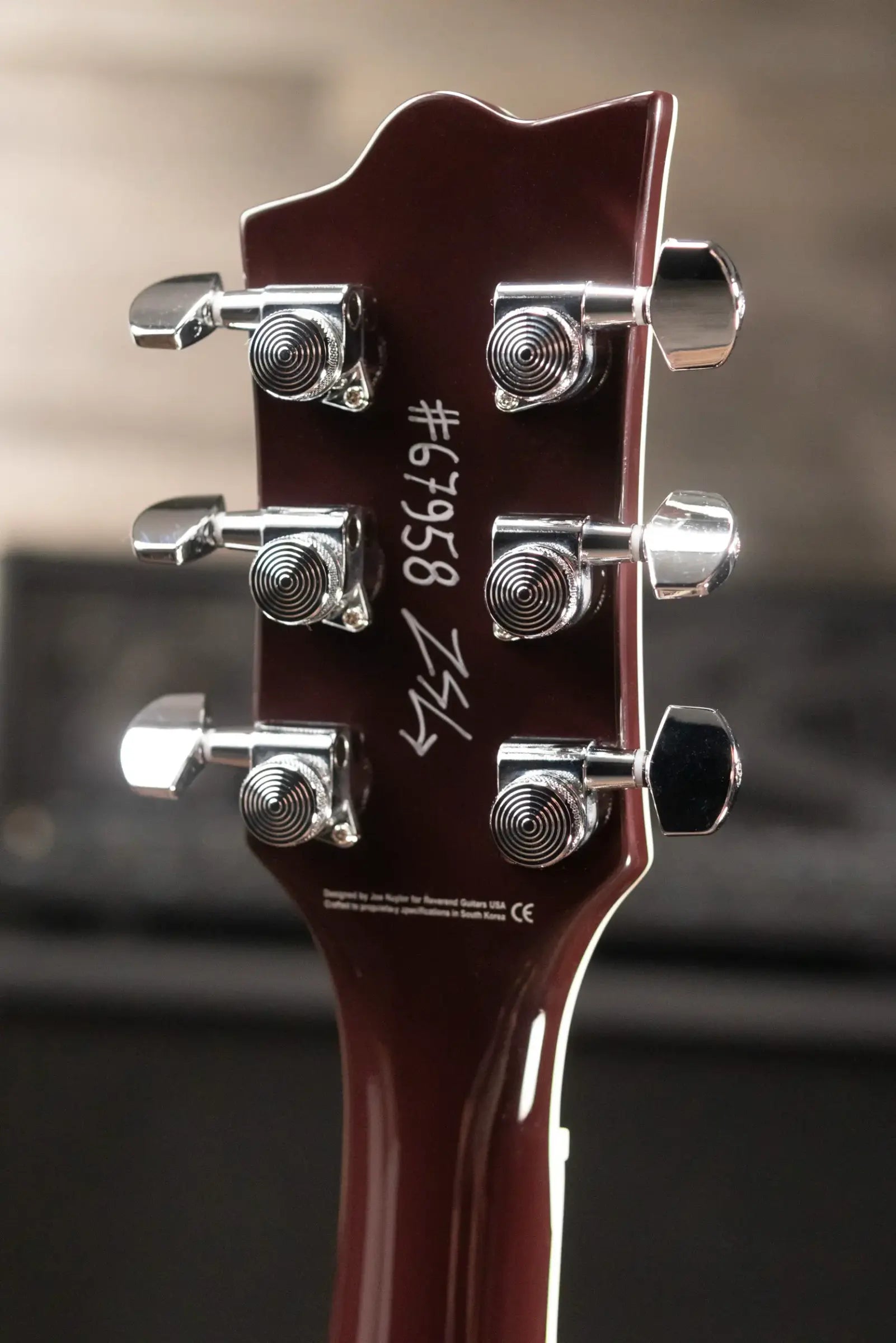 Reverend Roundhouse Jr Electric Guitar - Oxblood