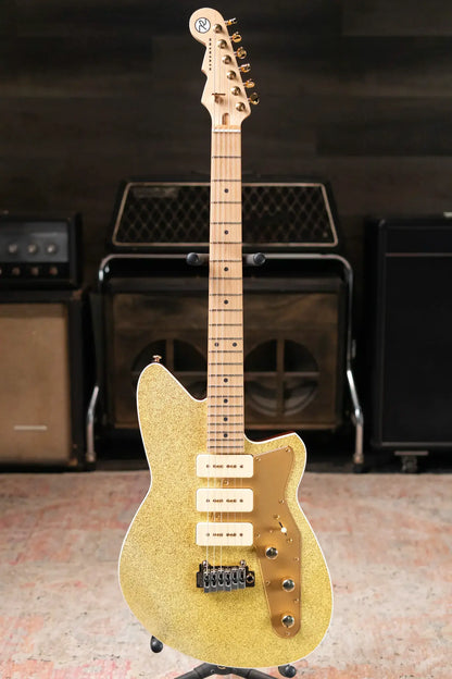 Reverend Ryan Malicsi Signature Electric Guitar - White Gold Sparkle