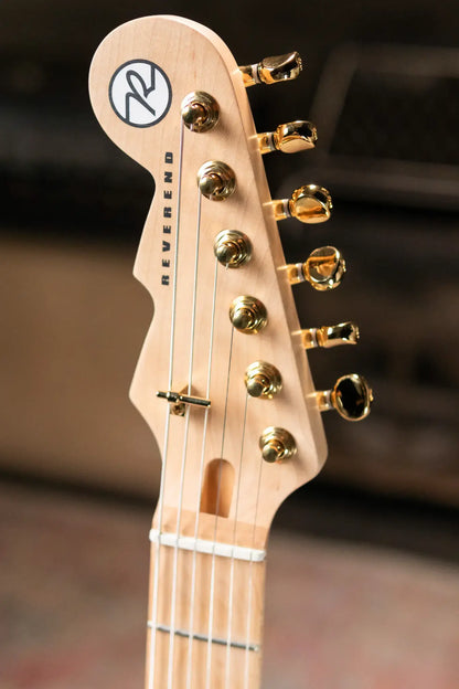 Reverend Ryan Malicsi Signature Electric Guitar - White Gold Sparkle