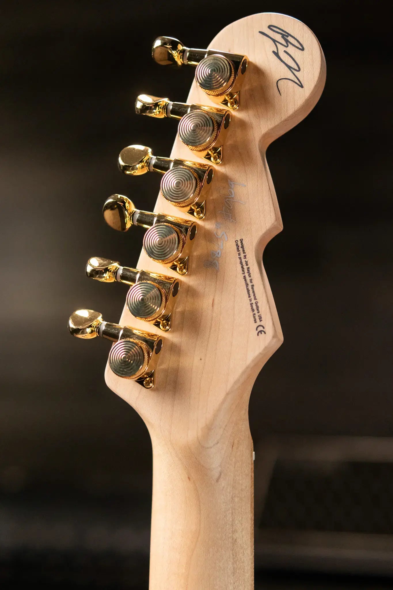 Reverend Ryan Malicsi Signature Electric Guitar - White Gold Sparkle