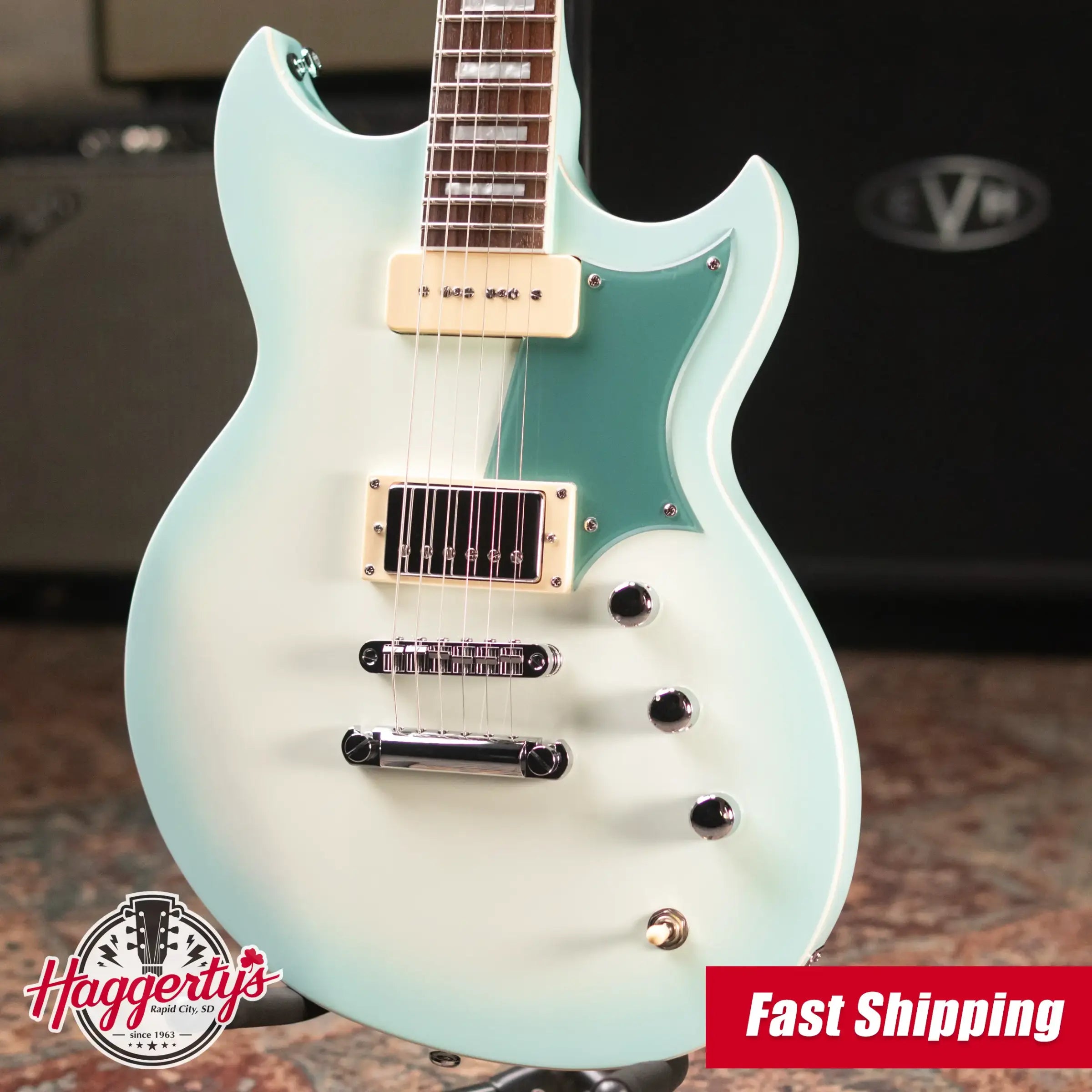 Reverend Sensei H90 Electric Guitar - Chronic Blue Burst