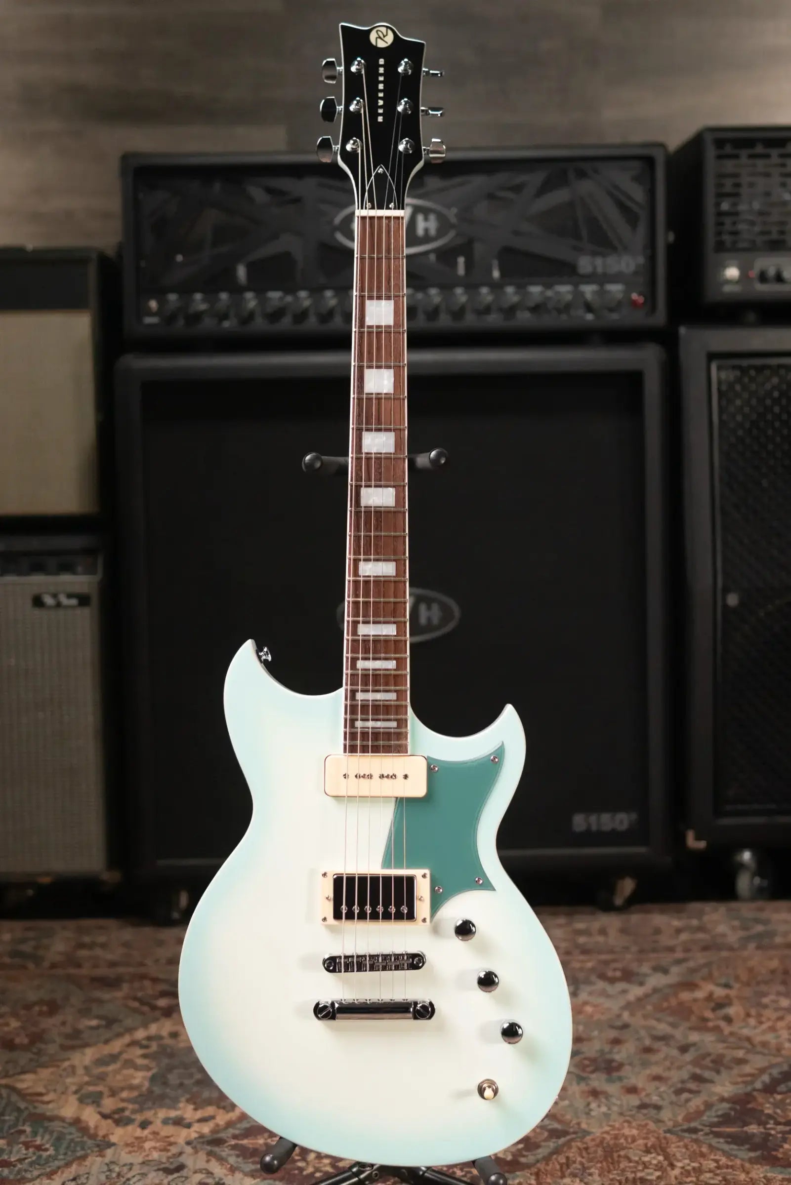 Reverend Sensei H90 Electric Guitar - Chronic Blue Burst