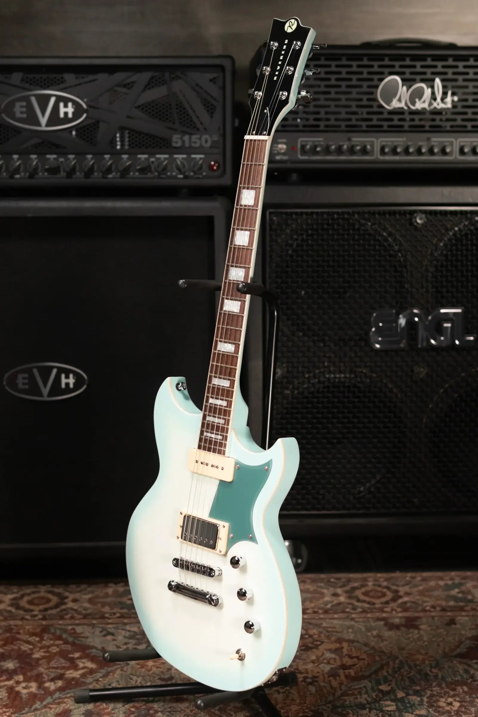 Reverend Sensei H90 Electric Guitar - Chronic Blue Burst