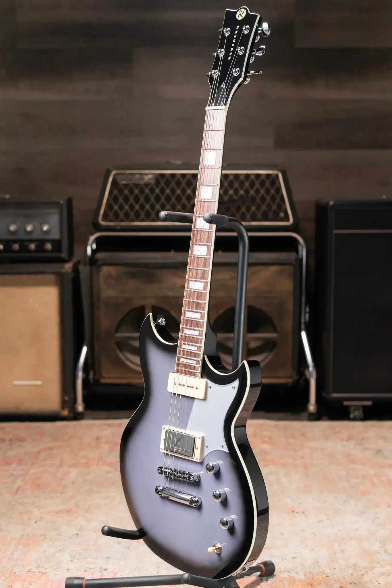 Reverend Sensei H90 Electric Guitar - Periwinkle Burst