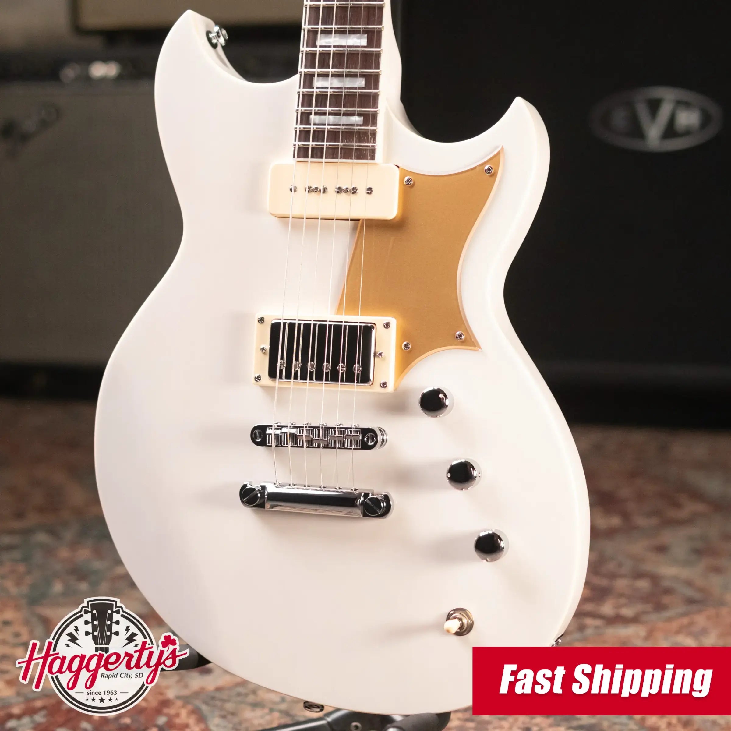 Reverend Sensei H90 Electric Guitar - Transparent White