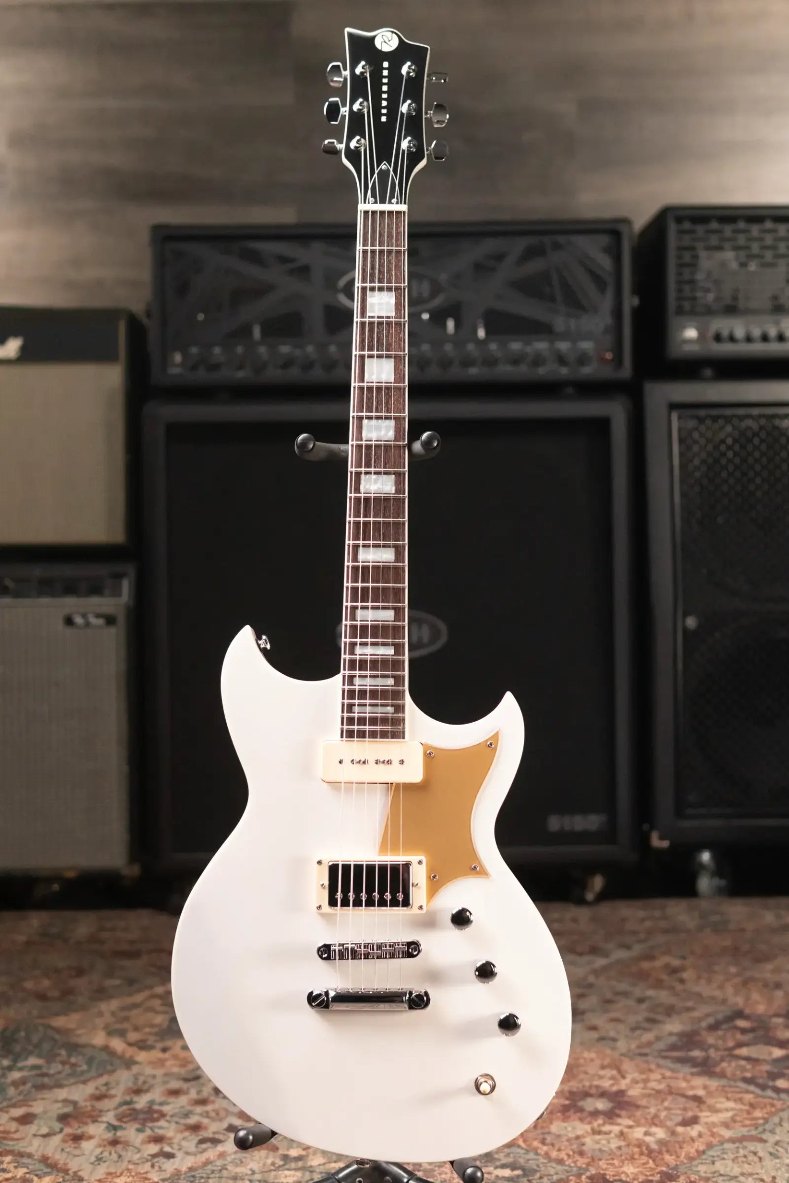 Reverend Sensei H90 Electric Guitar - Transparent White