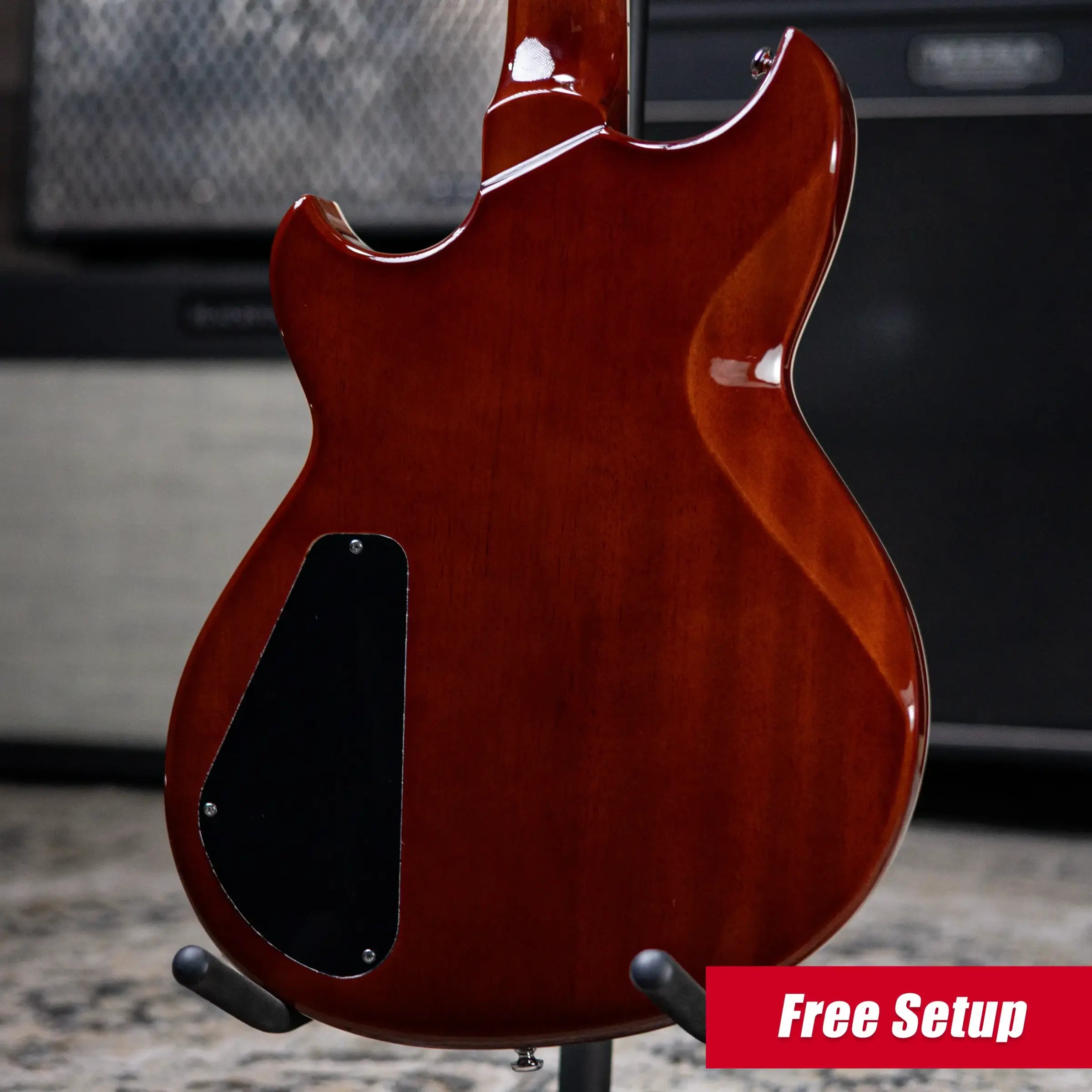 Reverend Sensei JR H Electric Guitar - Metallic Bordeaux
