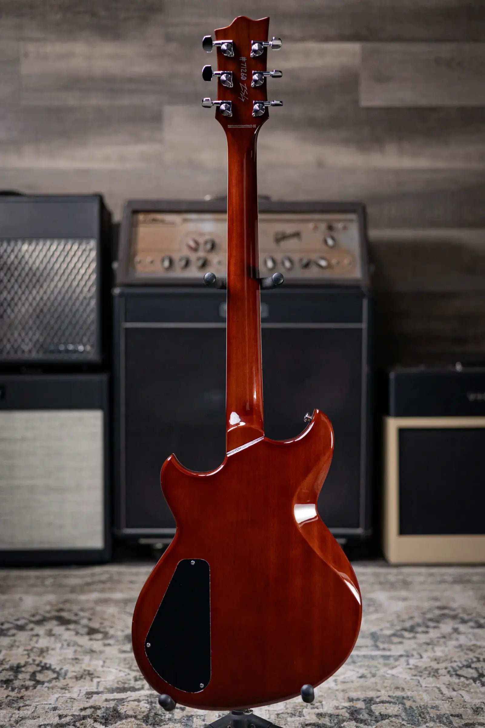 Reverend Sensei JR H Electric Guitar - Metallic Bordeaux