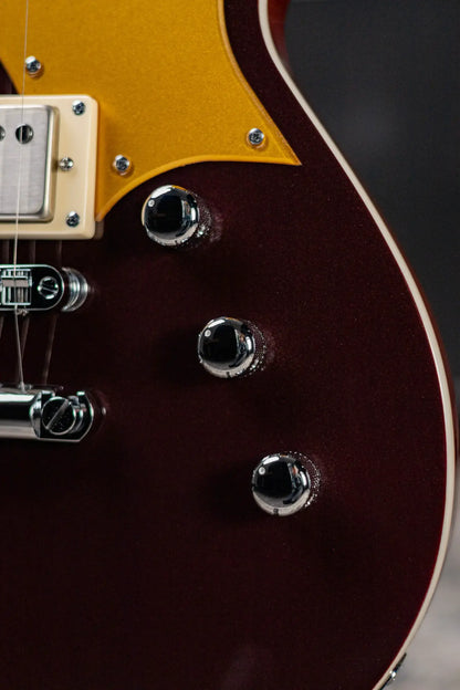 Reverend Sensei JR H Electric Guitar - Metallic Bordeaux