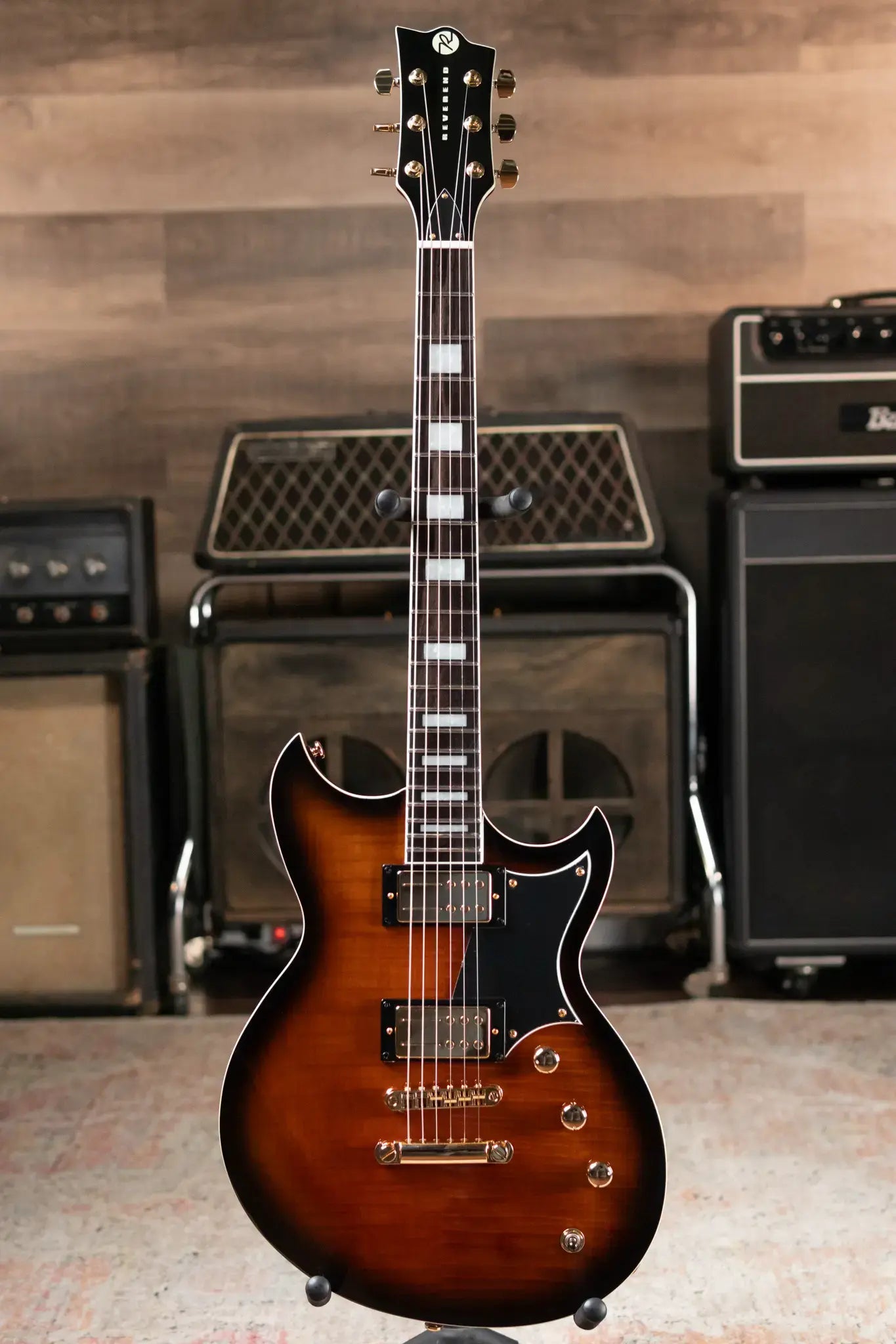 Reverend Sensei RA FM Electric Guitar - Coffee Burst