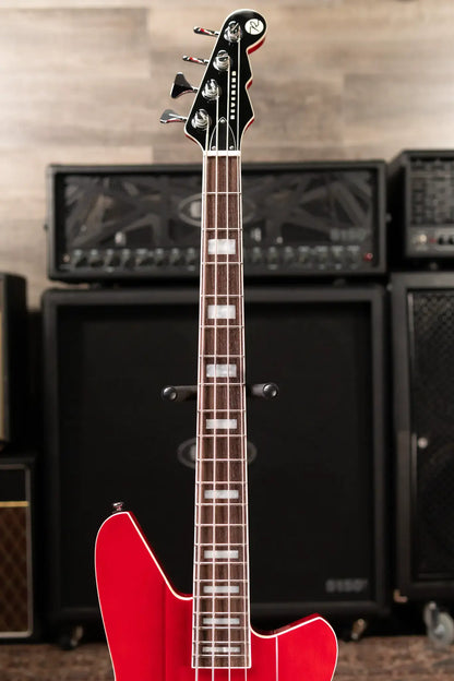 Reverend Sentinel Short Scale Electric Bass - Trans Cherry - RW