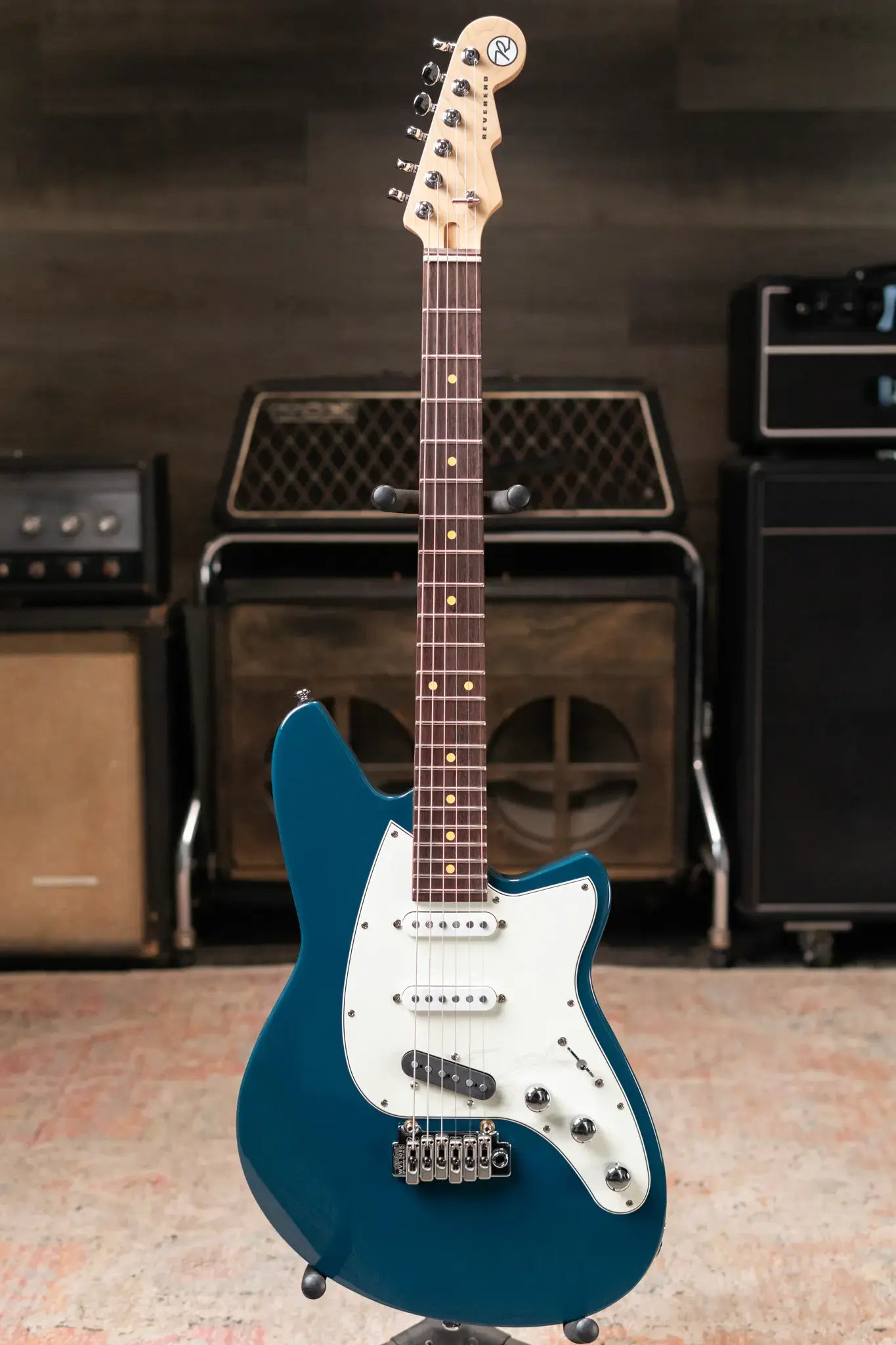 Reverend Six Gun TL Electric Guitar - High Tide Blue
