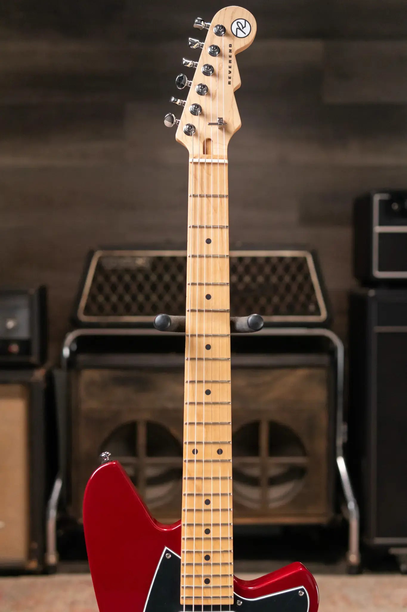 Reverend Six Gun TL Electric Guitar - Medieval Red