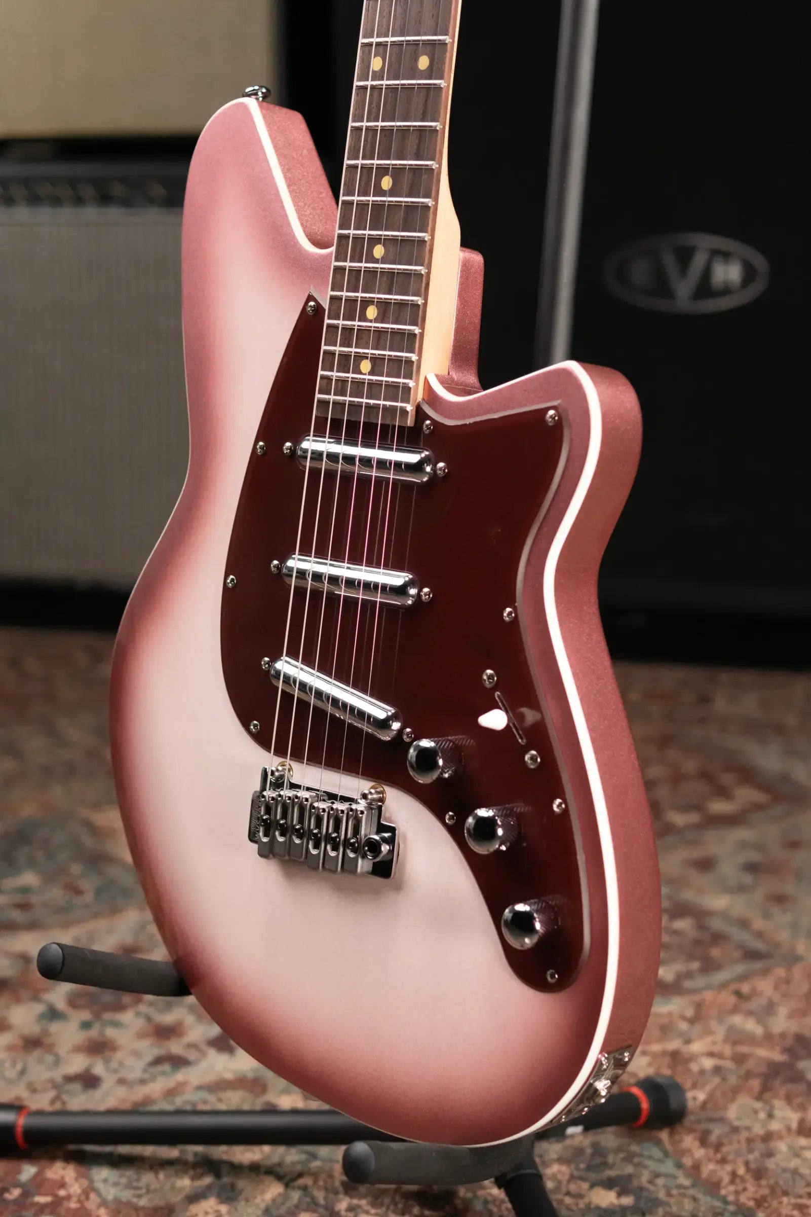 Reverend Spy Electric Guitar - Mulberry Pearl