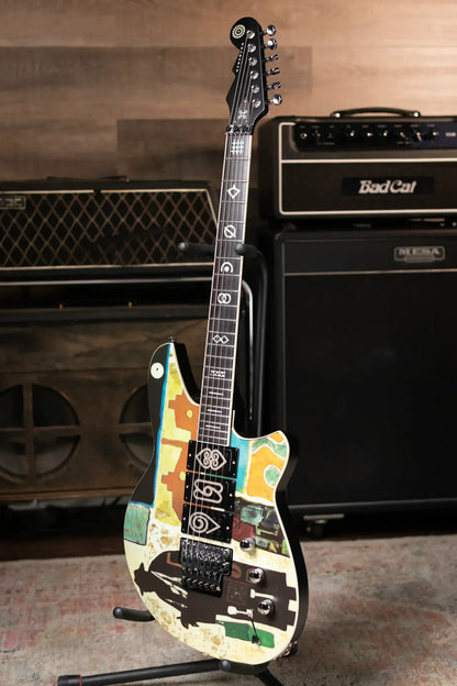 Reverend Vernon Reid Totem Series Electric Guitar - Mystery Tramp