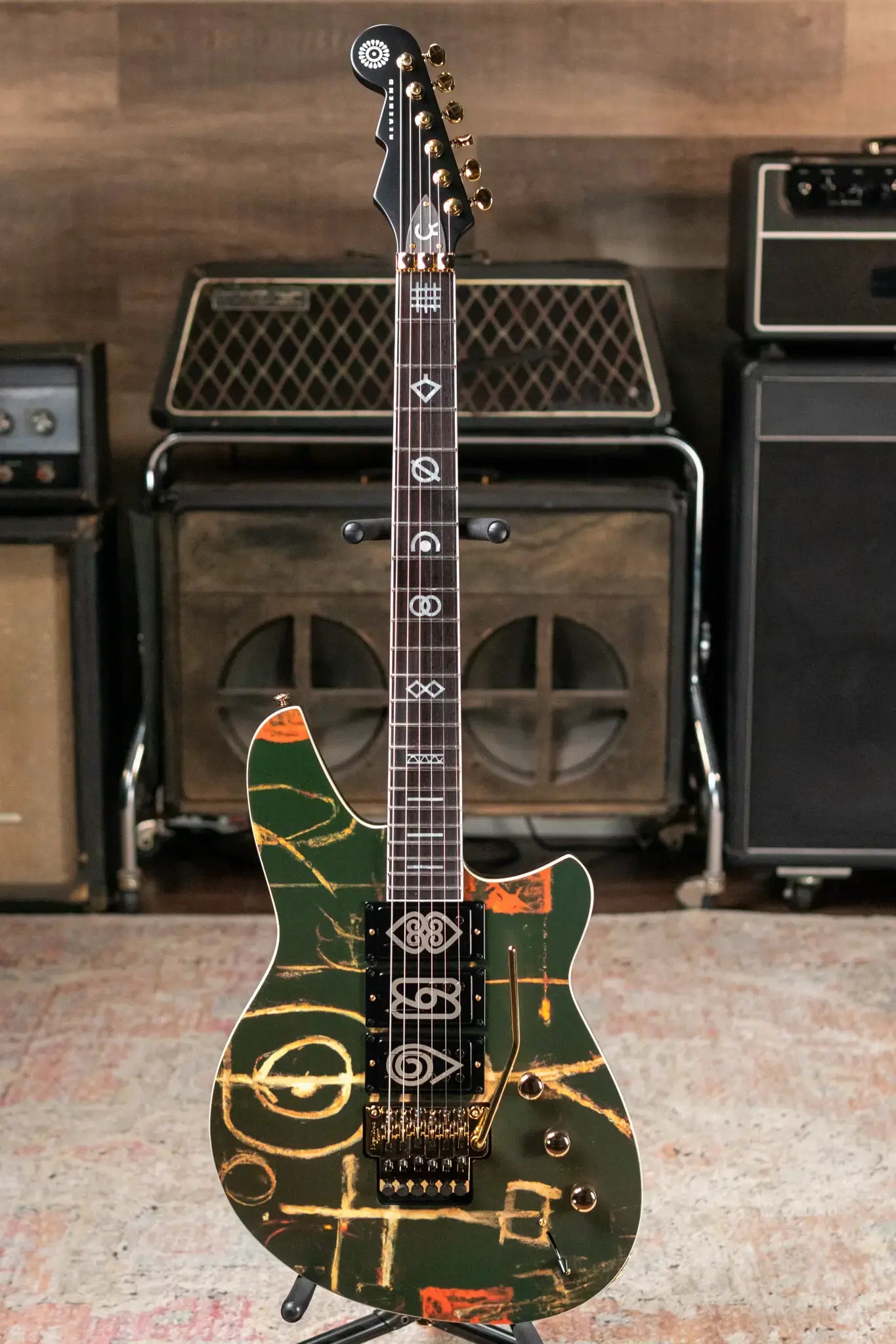 Reverend Vernon Reid Totem Series Electric Guitar - Shaman