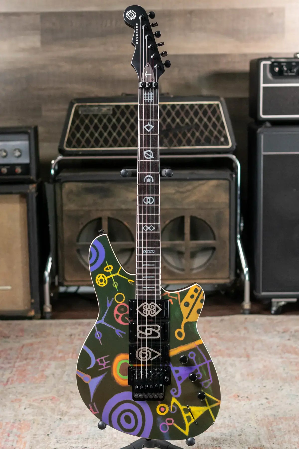 Reverend Vernon Reid Totem Series Electric Guitar Talisman 67a66c631799a