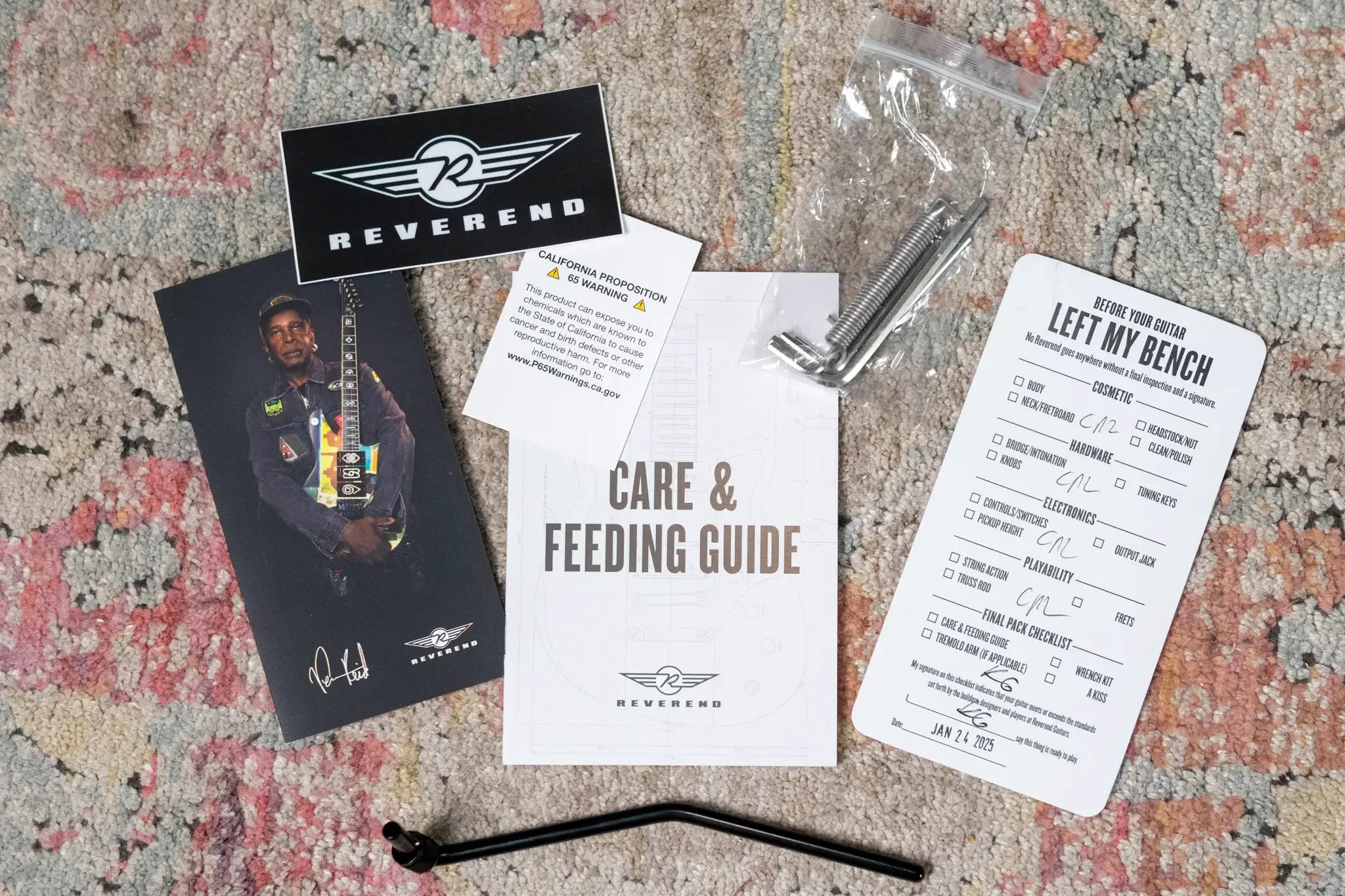 Reverend Vernon Reid Totem Series Electric Guitar - Talisman