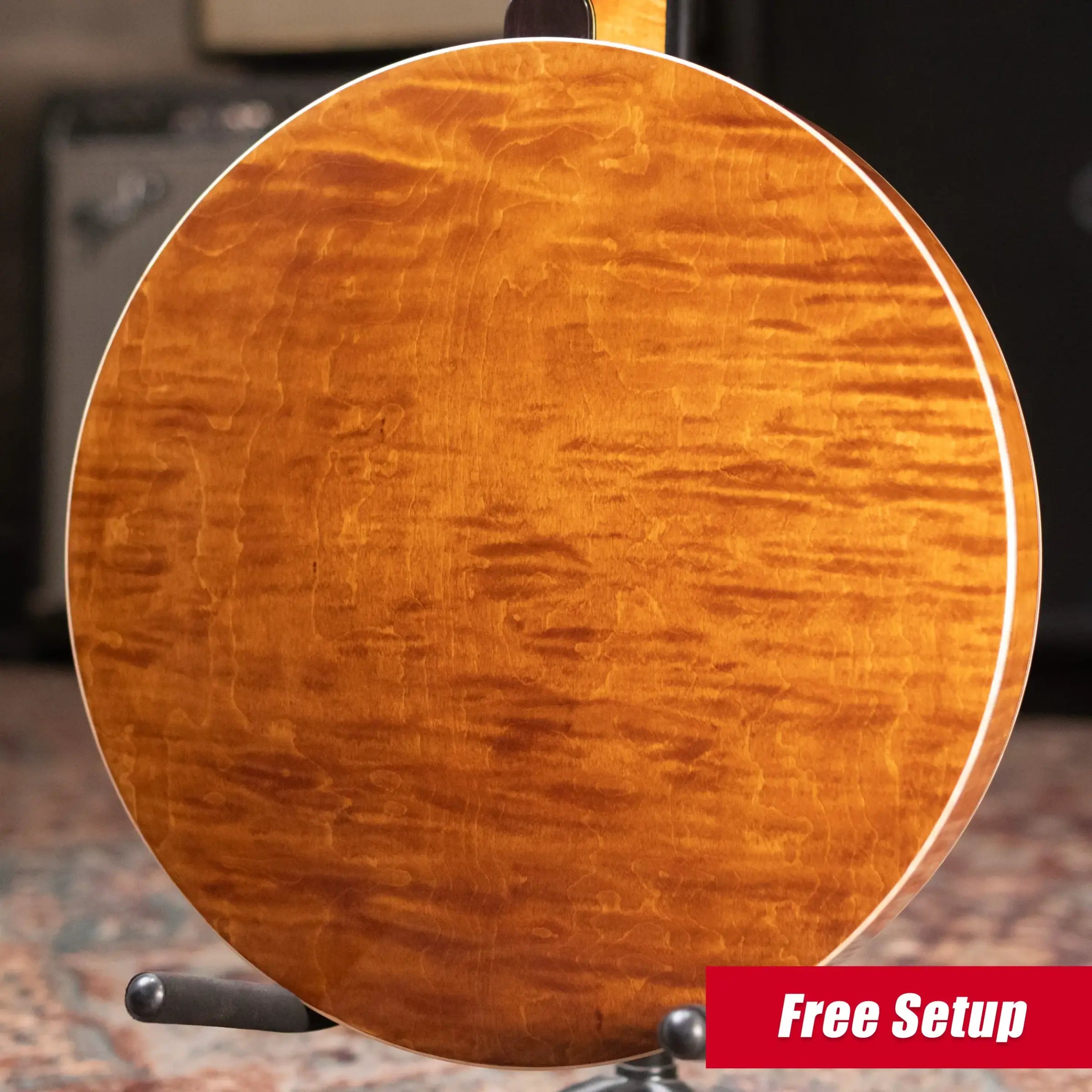 Rickard Resophonic Banjo with Hardshell Case - Used
