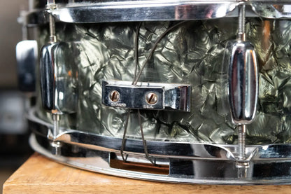 Rogers Powertone 5 x 14 8-Lug Snare Drum - Black Diamond Pearl - Used