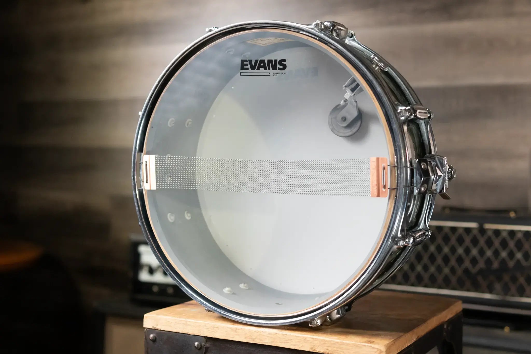 Rogers Powertone 5 x 14 8-Lug Snare Drum - Black Diamond Pearl - Used