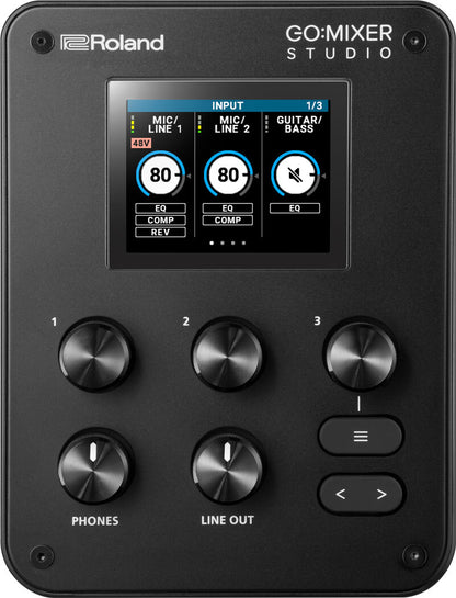 Roland GO:MIXER STUDIO Audio Mixer/Interface