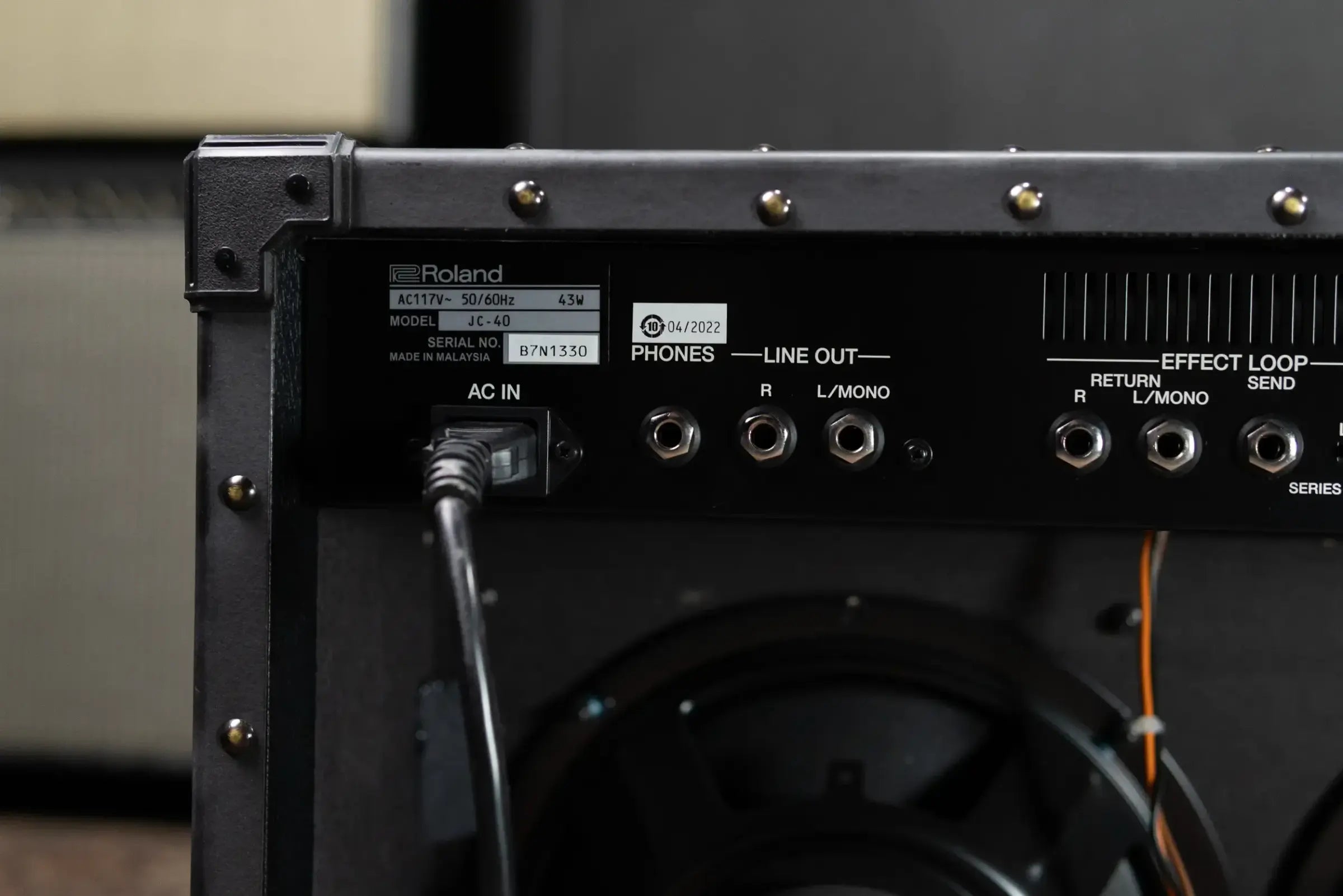 Roland JC-40 Jazz Chorus Guitar Amplifier - Used