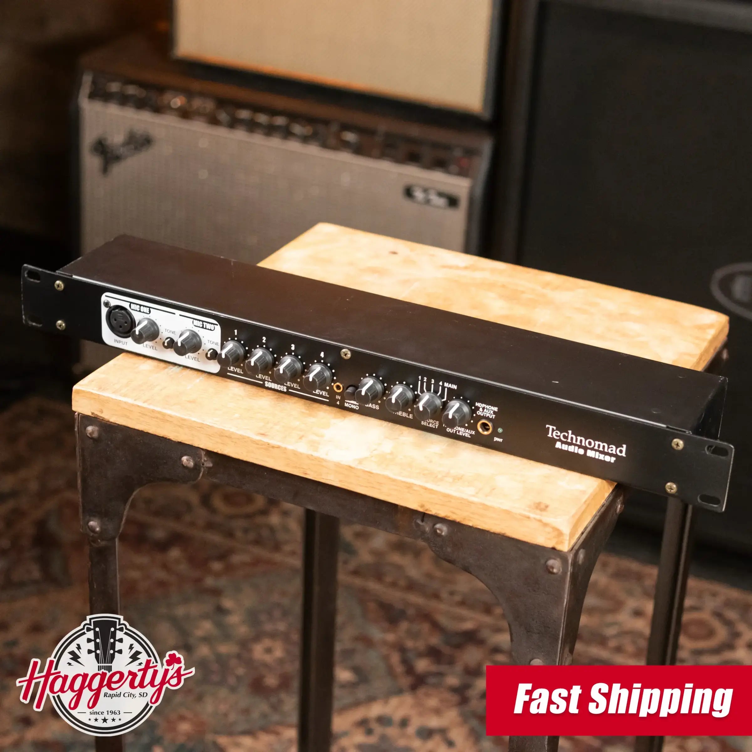 Rolls Technomad RM675 Audio Mixer - Used