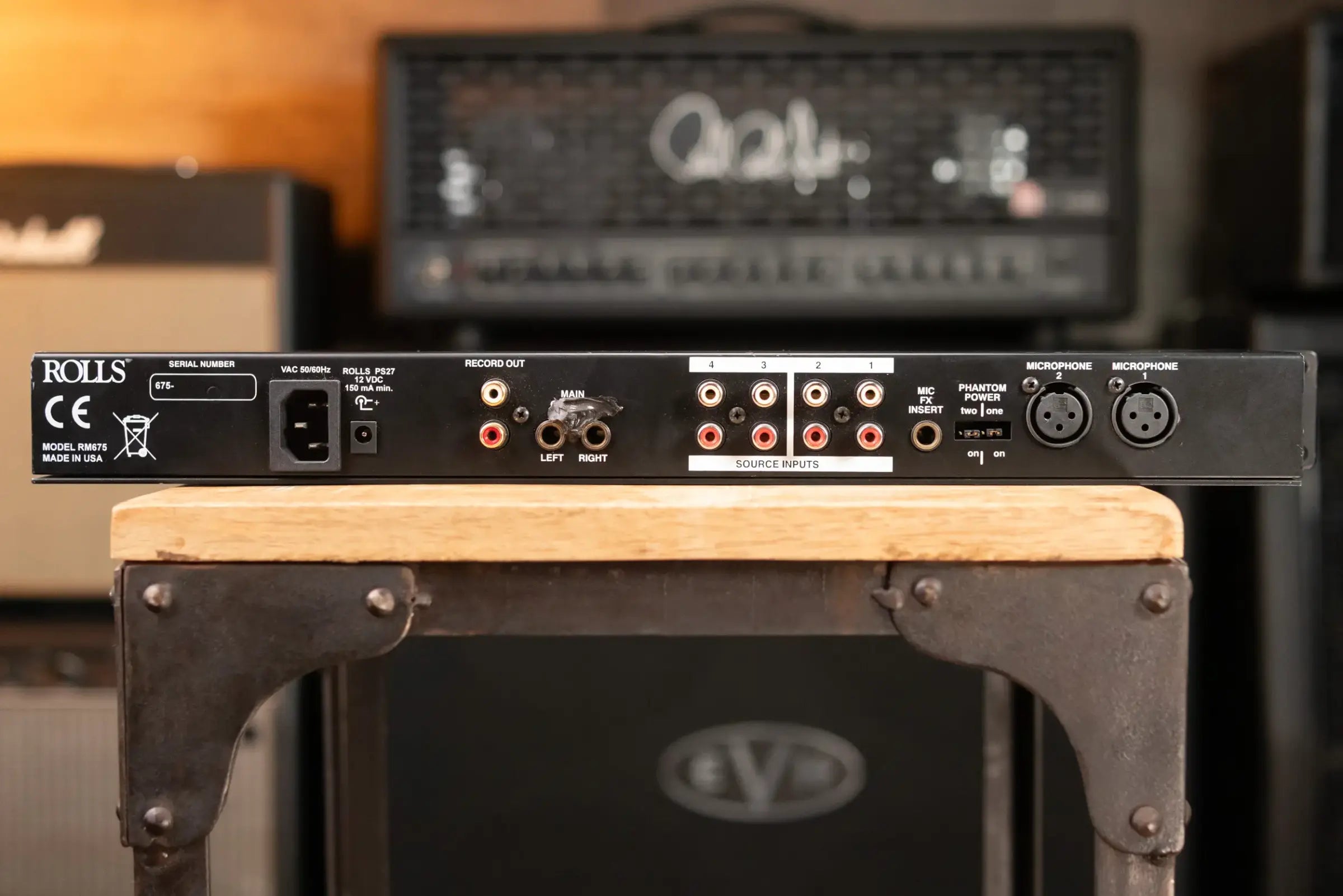 Rolls Technomad RM675 Audio Mixer - Used